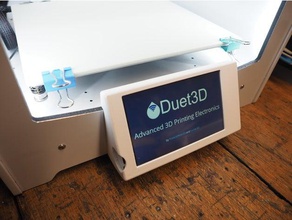 paneldue 5i gabinete 3d a impressora os acessórios dueto montagem em painel ultimaker2 ultimaker 2 partes clone 3d print model - Mito3D