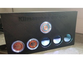 5 Alman&euro edition para kutusu özel paralar rozetler 3d print model - Mito3D
