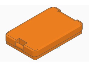 yaesu ft-60r 18650 battery compartment electronics box case lithium 3d print model - Mito3D
