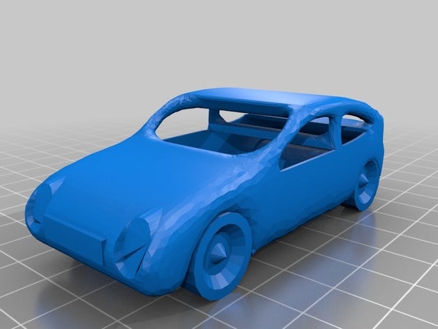 mazda 323c vehicles 3D print model - Mito3D
