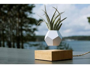 levitating planter household instructables 3d print model - Mito3D