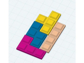 nmb9 número de juego apilamiento promoción piezas repuesto juguete accesorios boardgame juegos mesa componentes nmbr9 azulejo azulejos 3d print model - Mito3D