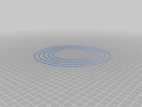 meu personalizados espiral cama teste de nível 200 3 d impressão testes 3d print model - Mito3D