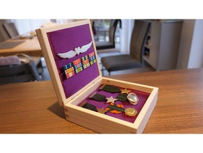 commandant de l'escadre la médaille d'ensemble accessoires jeu médailles militaires le ruban tcs wingcommander 3d print model - Mito3D