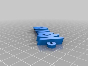 kawen Schlüsselanhänger angepasst 3d print model - Mito3D