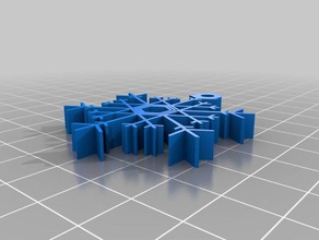 spikeysnowflakes etkileşimli sanat özelleştirilmiş 3d print model - Mito3D