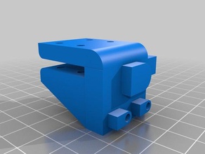 tevo tarantula estoque do carro de adaptador e3d v6 petsfang v2 a impressora partes atualização 3d print model - Mito3D