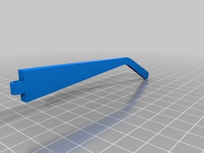 meu personalizados óculos templo substituição do braço 3d print model - Mito3D