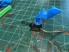 parrot disco servo arm remixed rc vehicles fpv drone repair part replacement uav 3d print model - Mito3D