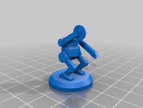monodrone i giocattoli giochi dnd in miniatura freecad v018 tavolo 3d print model - Mito3D
