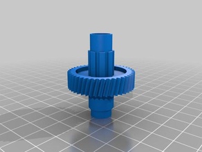 engranaje mezclador de tefal prepline reemplazo partes 3d print model - Mito3D