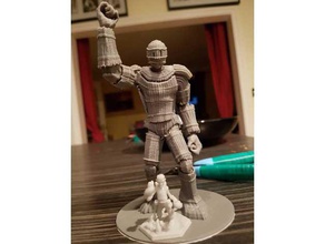 wicker man games construct dnd giant 3d print model - Mito3D