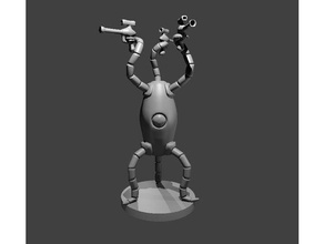 alien robot blasters jeux les robots 3d print model - Mito3D