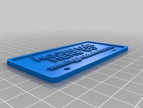 lyn işaretler logoları özelleştirilmiş 3d print model - Mito3D