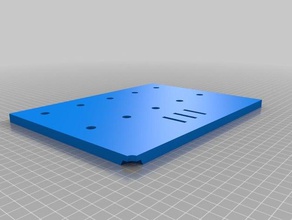 meine kundenspezifische Loch-board Container 3d print model - Mito3D