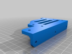 polia tensora da correia de exibição opcional montagem base dados 3d a impressora partes 3d print model - Mito3D