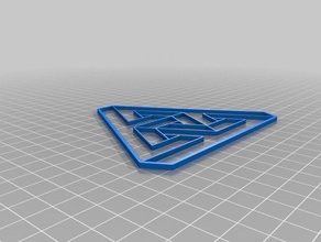 optical illusion triangle 2d art customized 3d print model - Mito3D