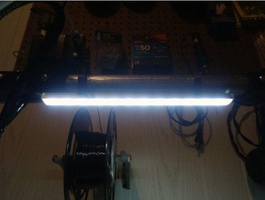 led light bar clips emt8 similar 3d printer accessories mount 3d print model - Mito3D