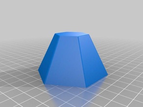 cono hexagonal sport im freien patines 3d print model - Mito3D