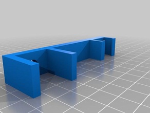 creality ender 3 led strip de suporte 3d a impressora partes Impressora peças ender3 3d print model - Mito3D