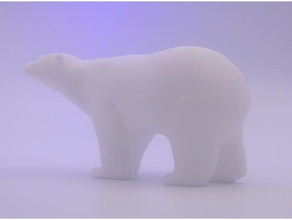 polar bear decor christmas decoration nsfw polarbear 3d print model - Mito3D
