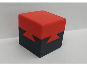 imkansız bir kırlangıç kutusu wo kilit henüz araçlar 3d print model - Mito3D