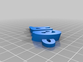 cort keychains customized 3d print model - Mito3D