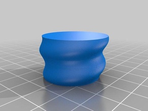 taça recipientes personalizado 3d print model - Mito3D