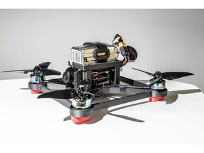 tommysquad2018 rc des véhicules fpv prusa quadcopter frame 3d print model - Mito3D