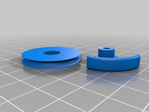 anycubic i3 mega-filament-Rolle 175mm 3d Drucker - Zubehör filament-guide 3d print model - Mito3D