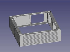 hiperküp ayak muhafaza 3d yazıcı aksesuarlar evrim milletvekilleri milletvekilleriyle gen v10 3d print model - Mito3D