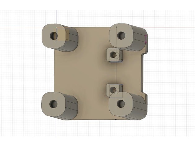 cr-10 ender 2 3 Schrittmotor-halter montieren 3d drucken creality gopro mount stepper stepper-x 3D print model - Mito3D
