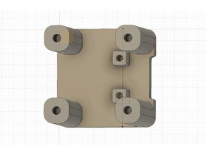 cr-10 cr-10s ender 2 3 deslizante halter de montagem 3d impressão creality gopro passo stepper-x 3d print model - Mito3D