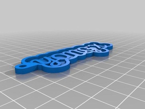yong Schlüsselanhänger angepasst 3d print model - Mito3D