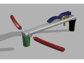 xbow kauçuk diy crossbow 3d print model - Mito3D