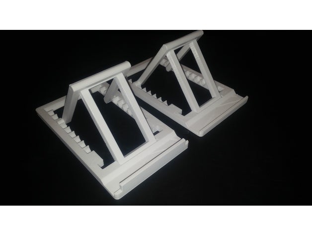 mobile holder diffrent angle phone 3D print model - Mito3D