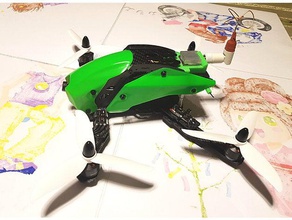tarot tl250h quadcopter mods rc Fahrzeuge 3d print model - Mito3D