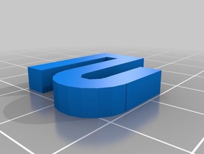 4 kanca xmas ev malzemeleri özelleştirilmiş 3d print model - Mito3D