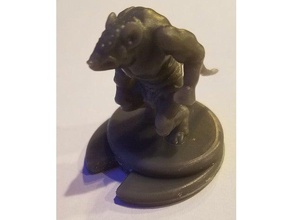gloomhaven ratzerker berserker rat hobby monster vermling 3d print model - Mito3D
