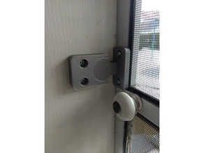 snap-lock garden door parts 3d print model - Mito3D