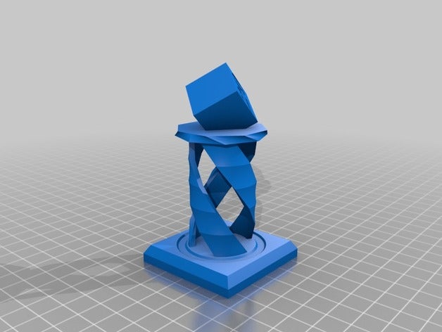 maker trophy 2018 sculptures 3D print model - Mito3D