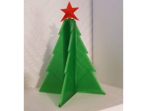 assemblable christmas tree decoration decor 3d print model - Mito3D
