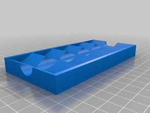 gauge pin tray tool holders boxes 3d print model - Mito3D