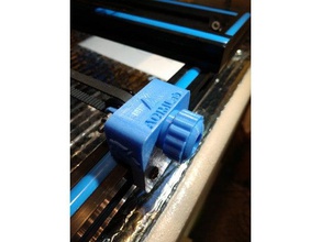 wingnut botão de m3 3d a impressora partes 3d print model - Mito3D