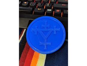 cryptonomicon coin 3d printing 3d print model - Mito3D