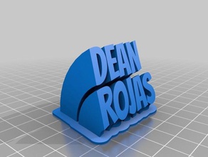 dean rojas office personalizzato 3d print model - Mito3D