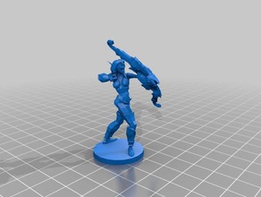 elfo de la señora juegos 3d print model - Mito3D