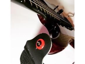 guitar strap lock música 3d print model - Mito3D
