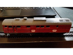 remix 2te116 russian diesel train h0 187 rc vehicles scale trains ho 3d print model - Mito3D