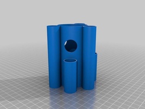 scissor holderstand art tools 3d print model - Mito3D